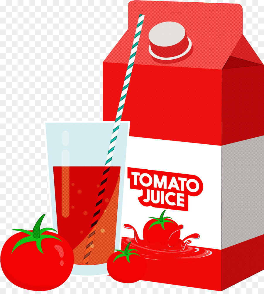 El Jugo De Tomate，Jugo De Fresa PNG