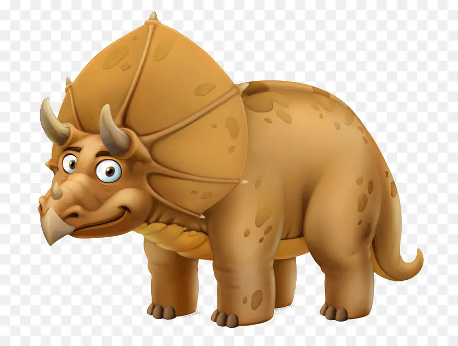Animal Figura，Triceratops PNG