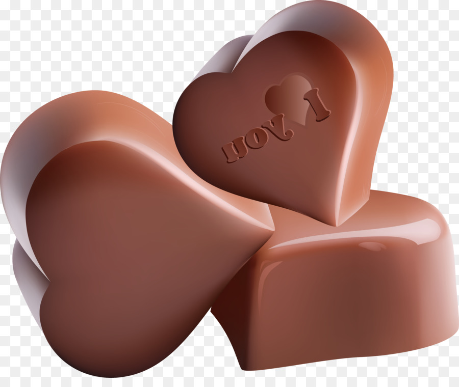 Corazón，Chocolate PNG