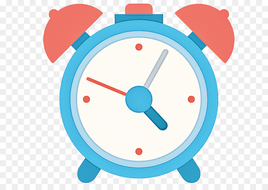 Reloj，Azul PNG