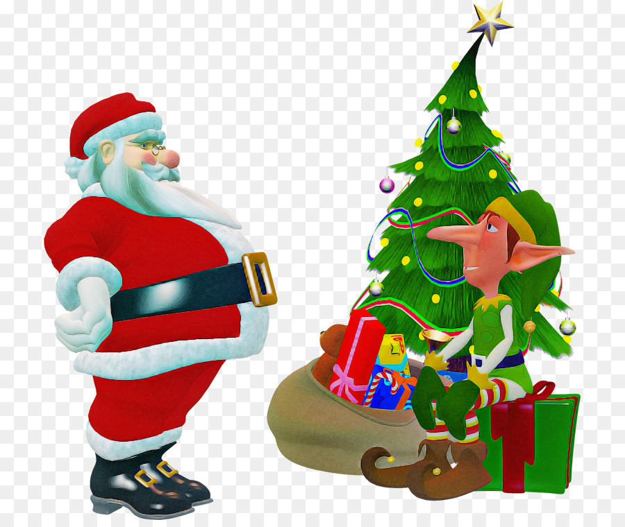 Santa Claus，Decoración PNG