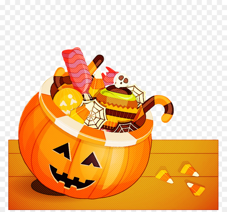 Trickortreat，Naranja PNG