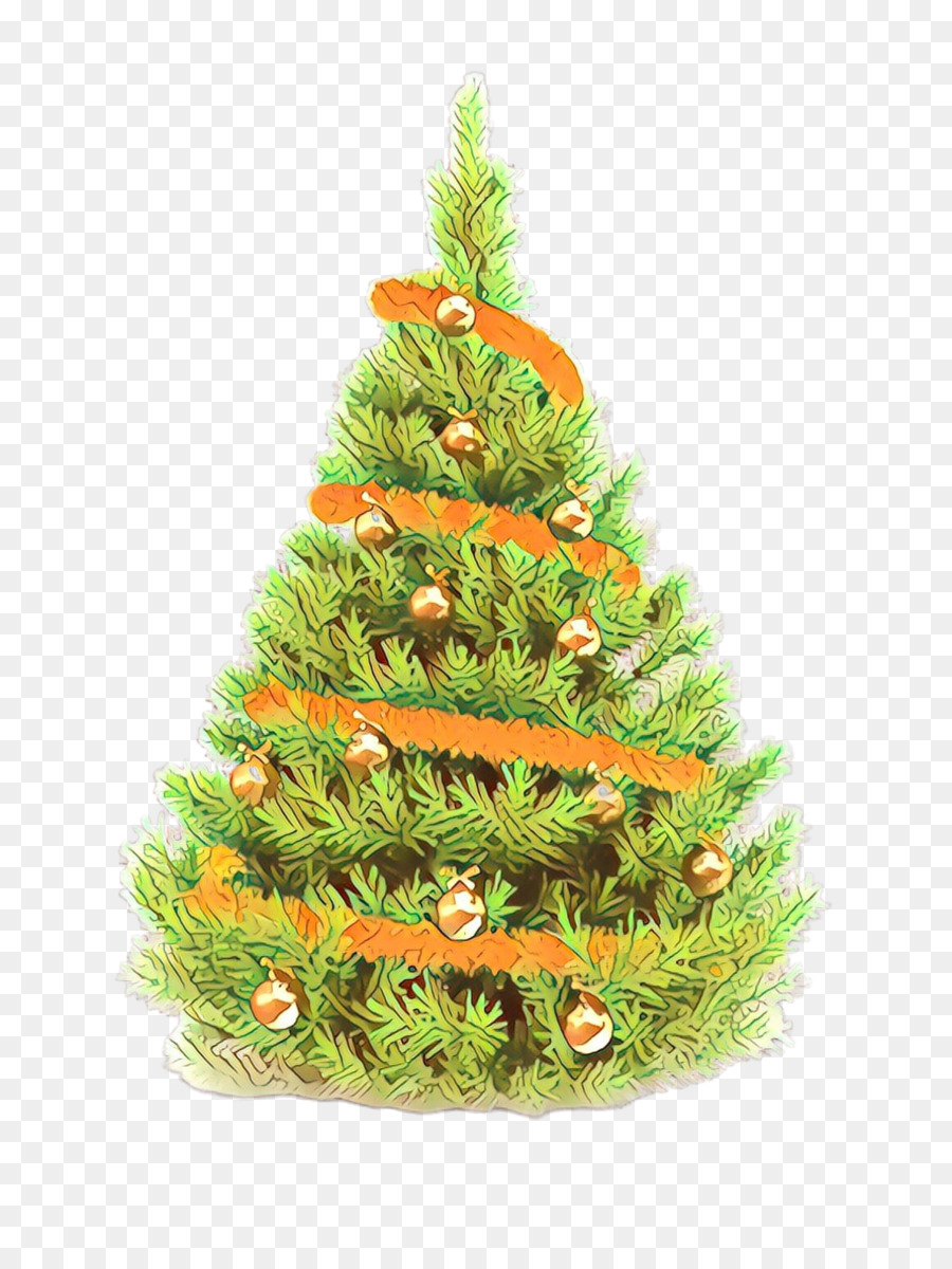 árbol De Navidad，Amarillo Fir PNG