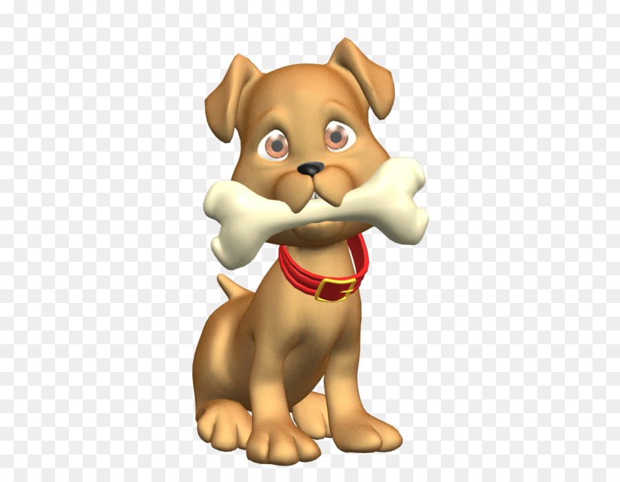 Perro Con Hueso，Cachorro PNG