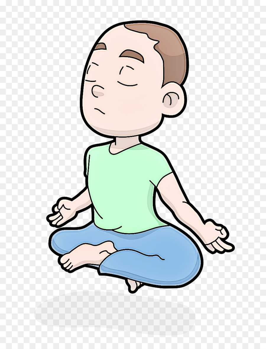 Niño Meditando，Niño PNG