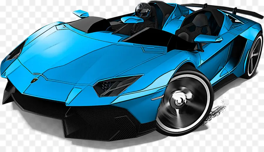 Coche Deportivo Azul，Automóvil PNG