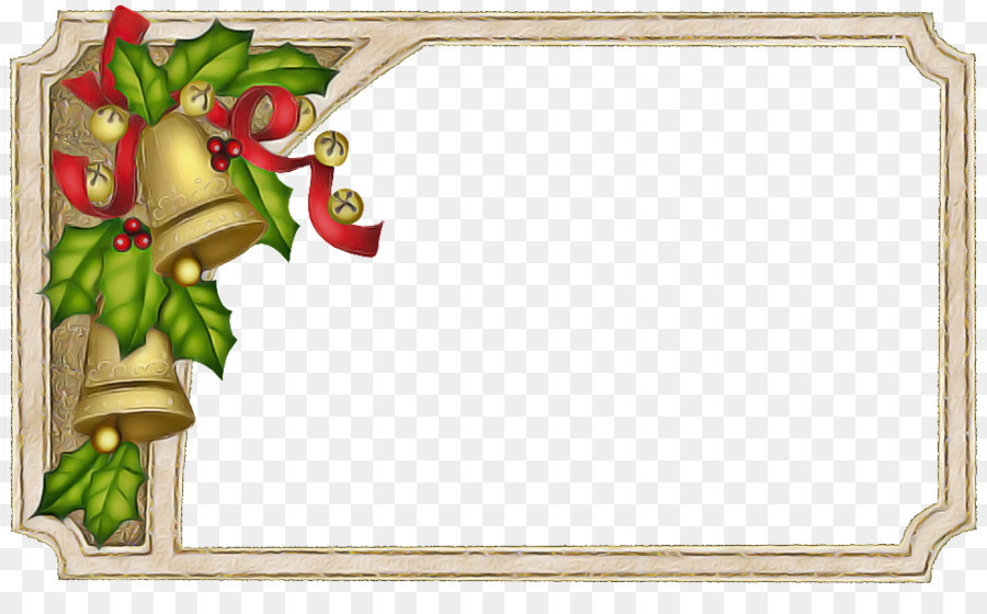 Campanas De Navidad，Acebo PNG