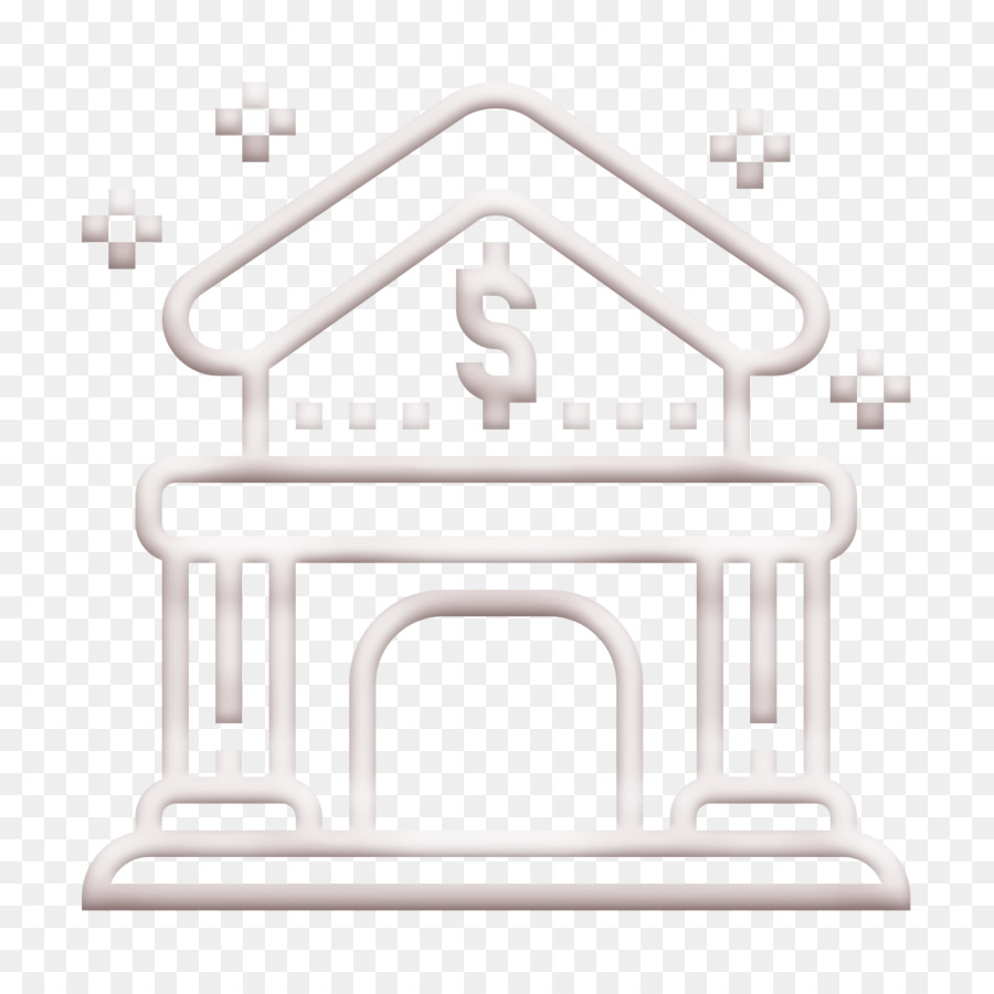 Icono Del Banco，Signo De Dólar PNG