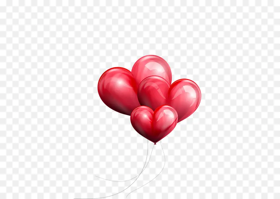 Globos De Corazon，Globos PNG