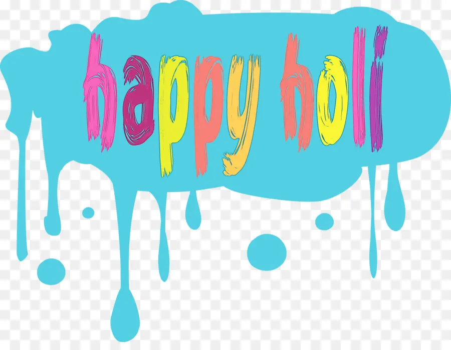 Feliz Holi，Vistoso PNG