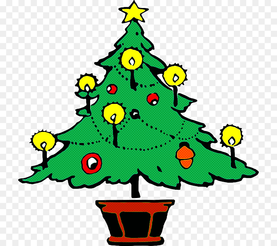 Árbol De Navidad，Estrella PNG