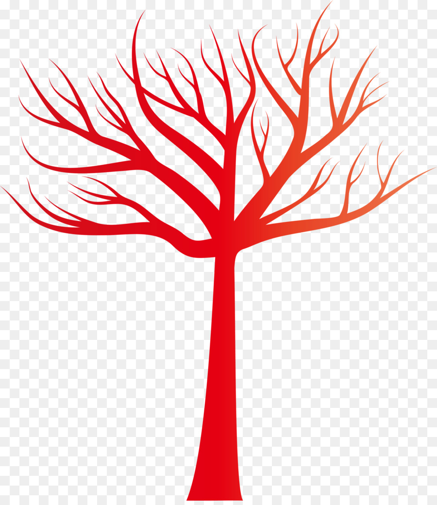 Rojo，Árbol PNG