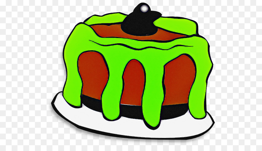 Pastel De Glaseado Verde，Postre PNG