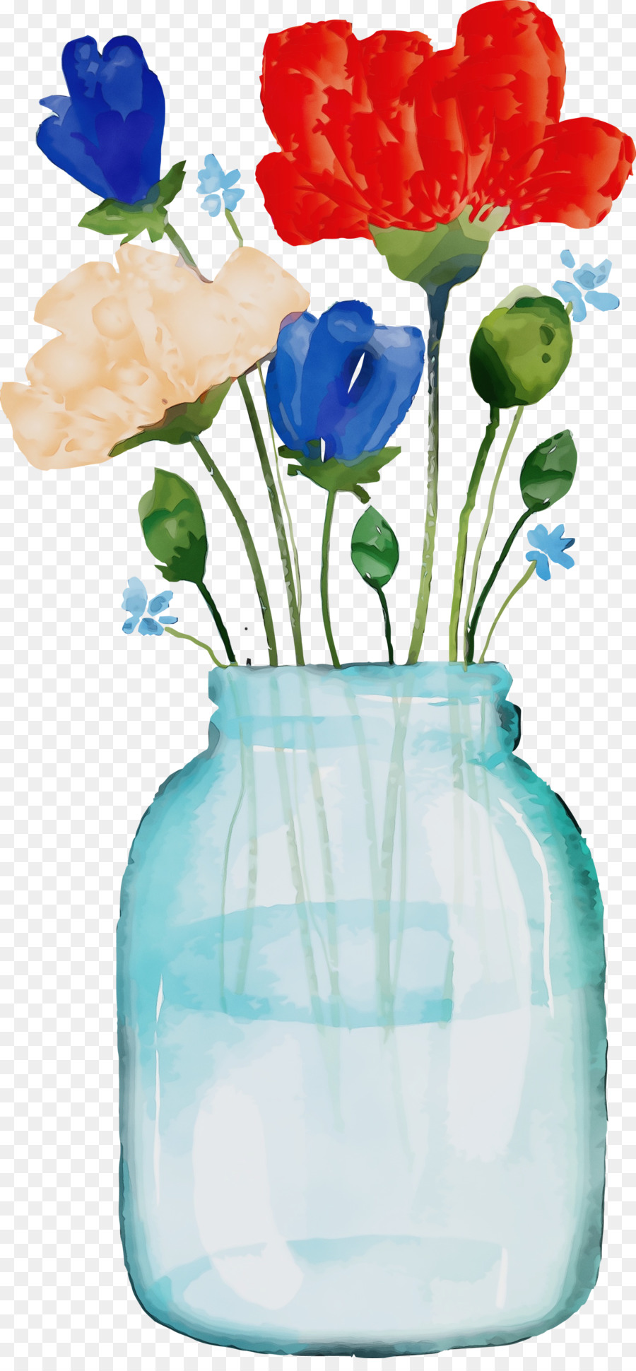 Florero，Flor PNG