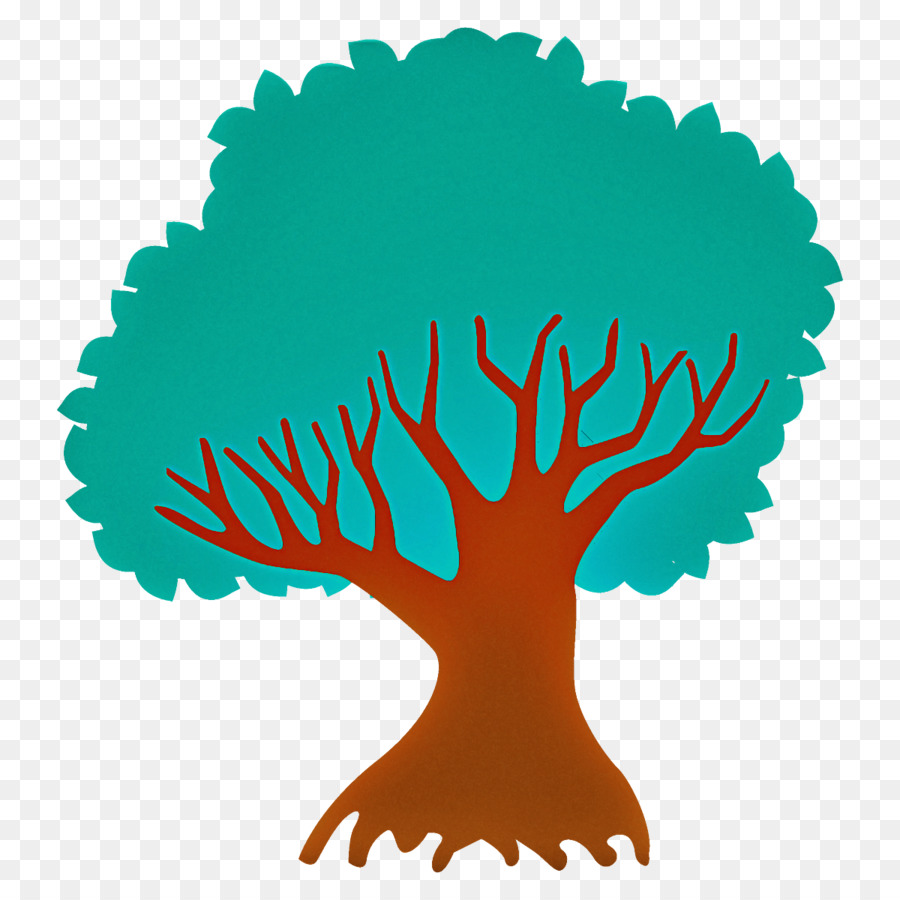 árbol Azul，árbol PNG