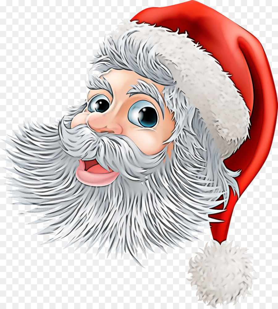 El Vello Facial，Santa Claus PNG