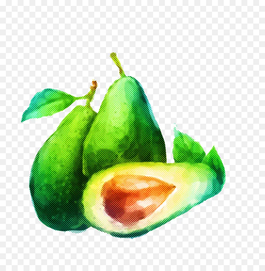 Aguacates Verdes，Fruta PNG