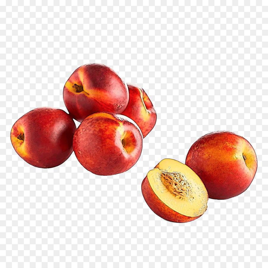 Nectarinas，Fresco PNG