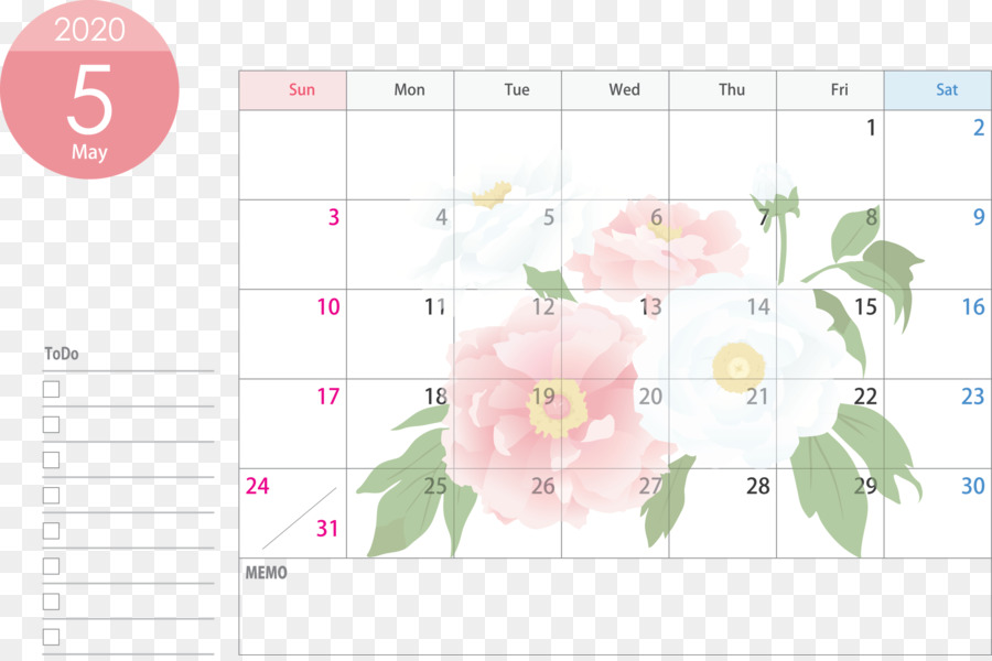 Calendario De Mayo，Mes PNG