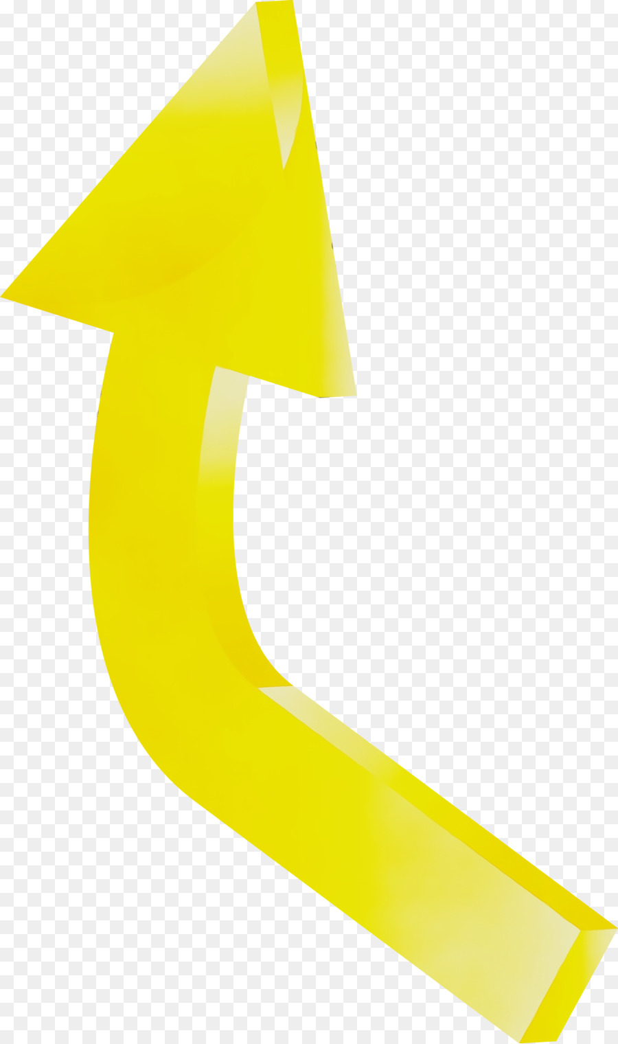 Amarillo，Flecha PNG