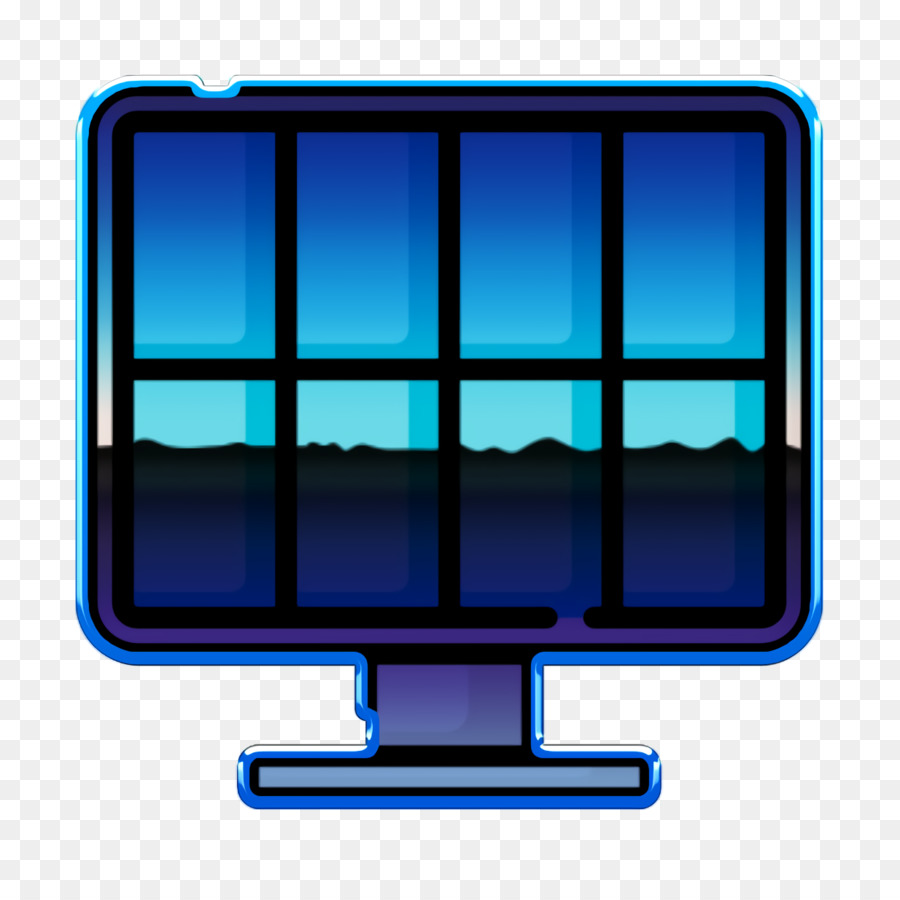 La Tecnología，Azul Eléctrico PNG