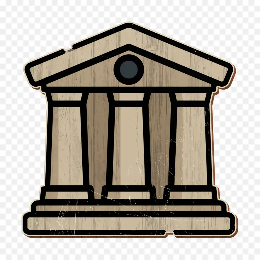 Antiguo Templo Griego，Columna PNG