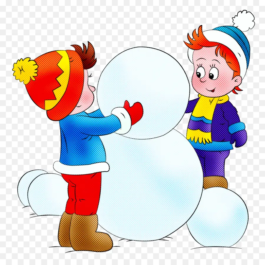 Muñeco De Nieve，Niños PNG