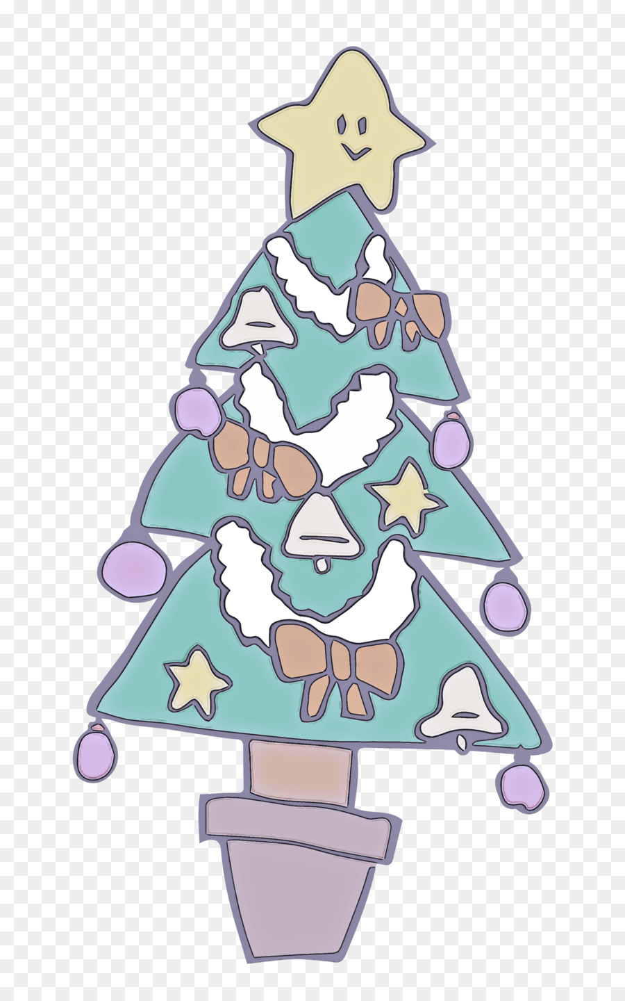 La Historieta，árbol De Navidad PNG