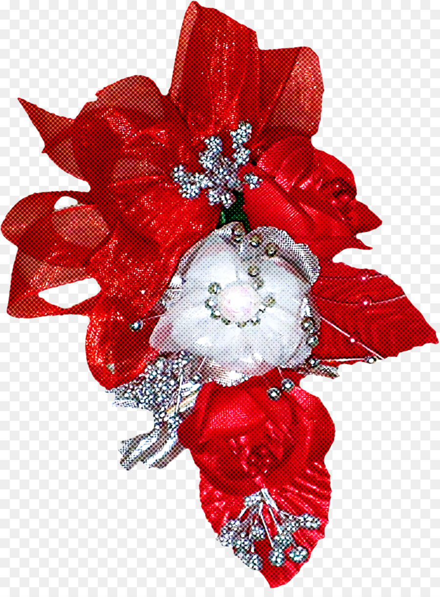 Rojo，Adorno De Navidad PNG