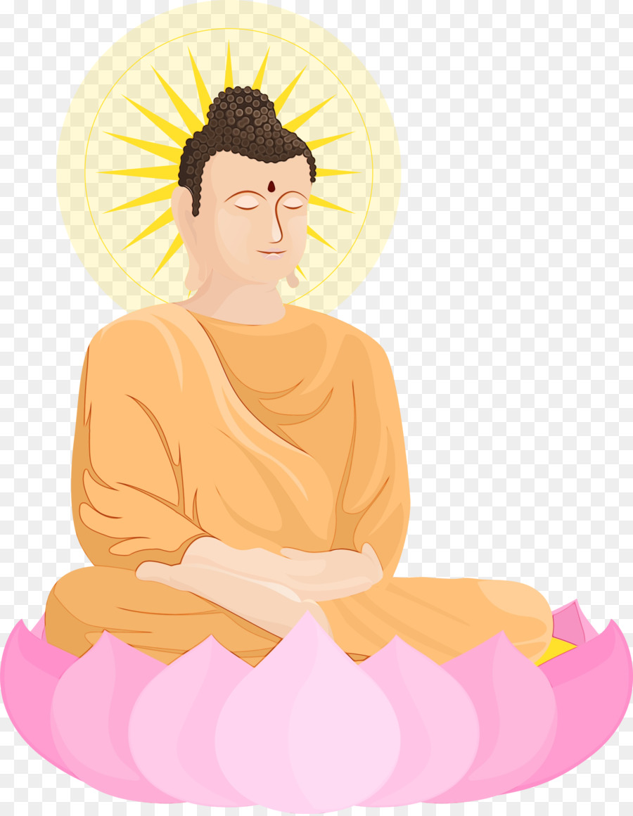 Sentado，La Meditación PNG