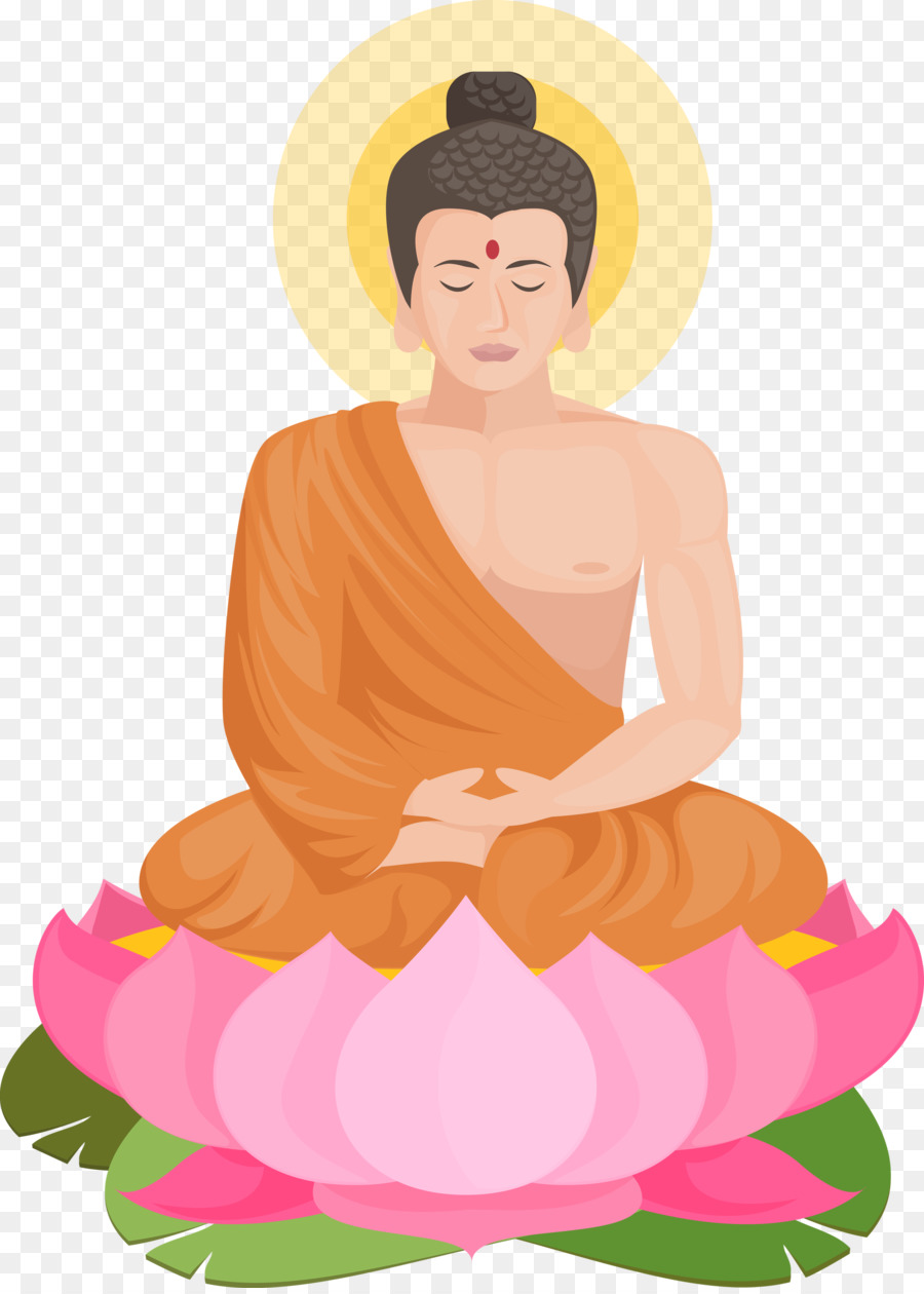 La Meditación，Sentado PNG