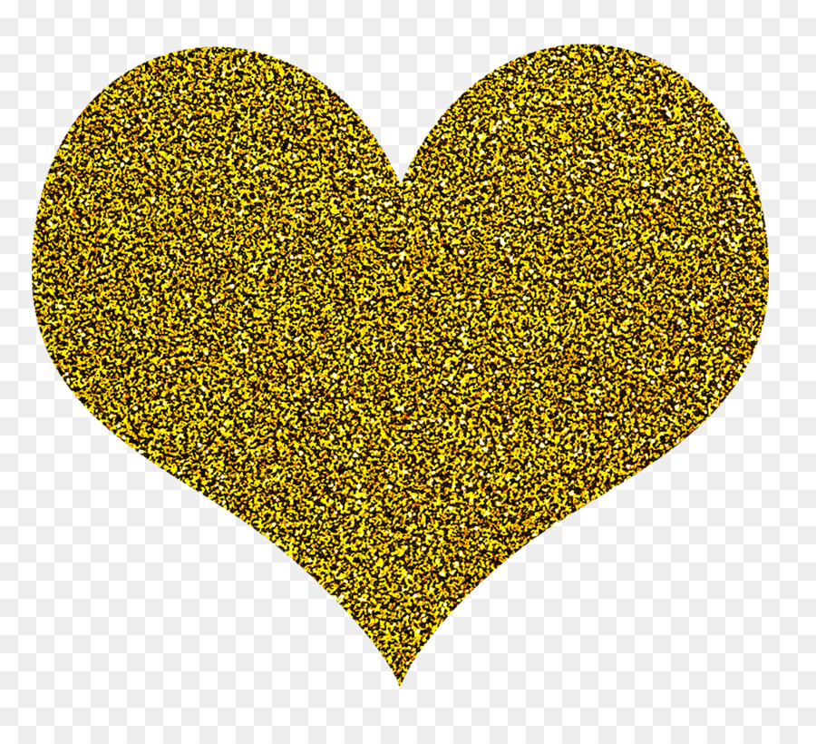 Corazón，Amarillo PNG