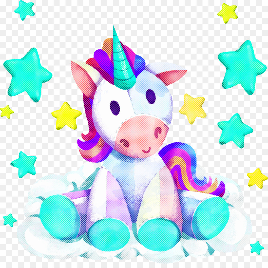 Lindo Unicornio，Estrellas PNG