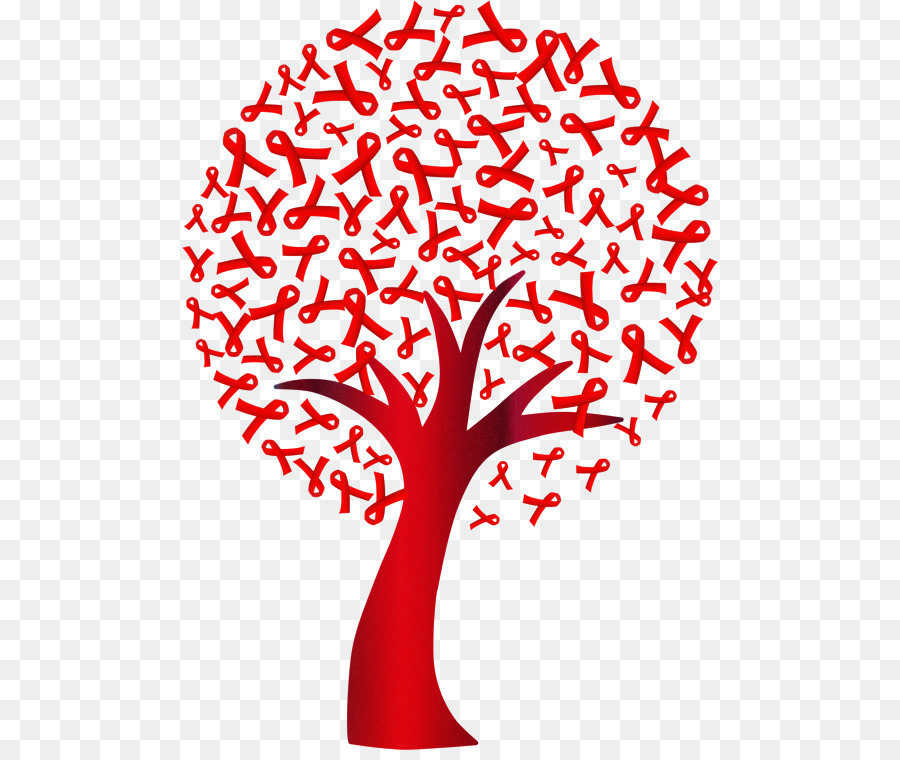 Árbol，Rojo PNG