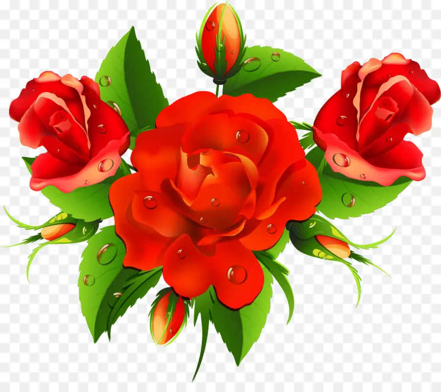 Flor，Rojo PNG