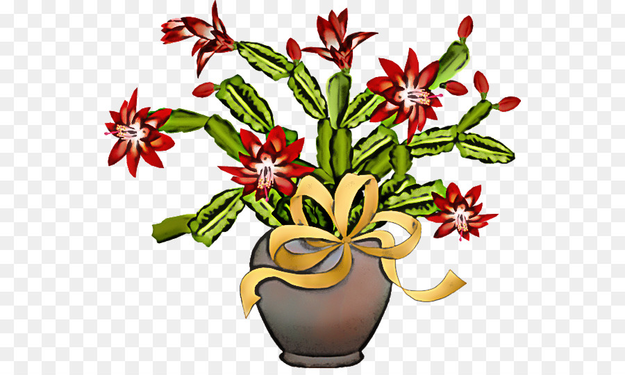 Flor，Maceta PNG