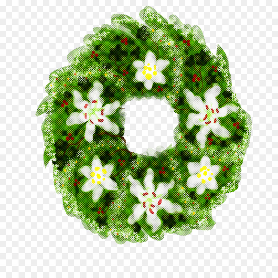 Verde，Flor PNG