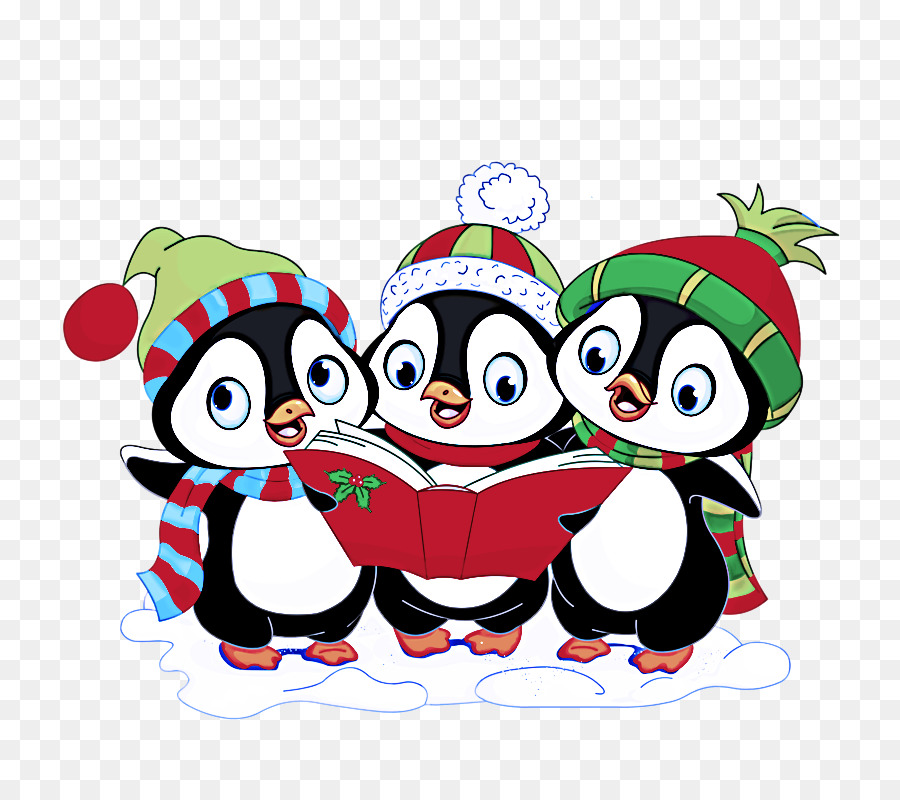 Pingüinos，Invierno PNG