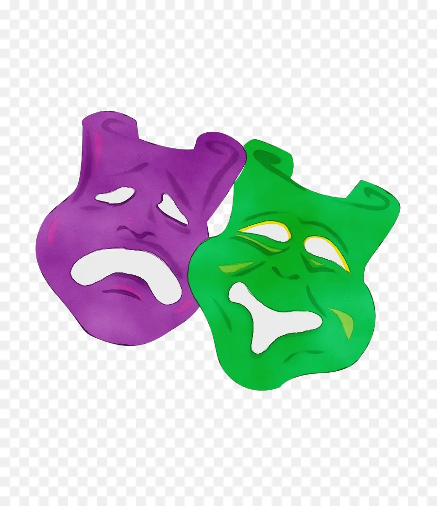 Verde，Morado PNG