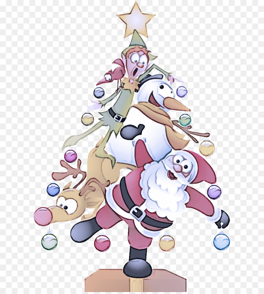 La Historieta，árbol De Navidad PNG