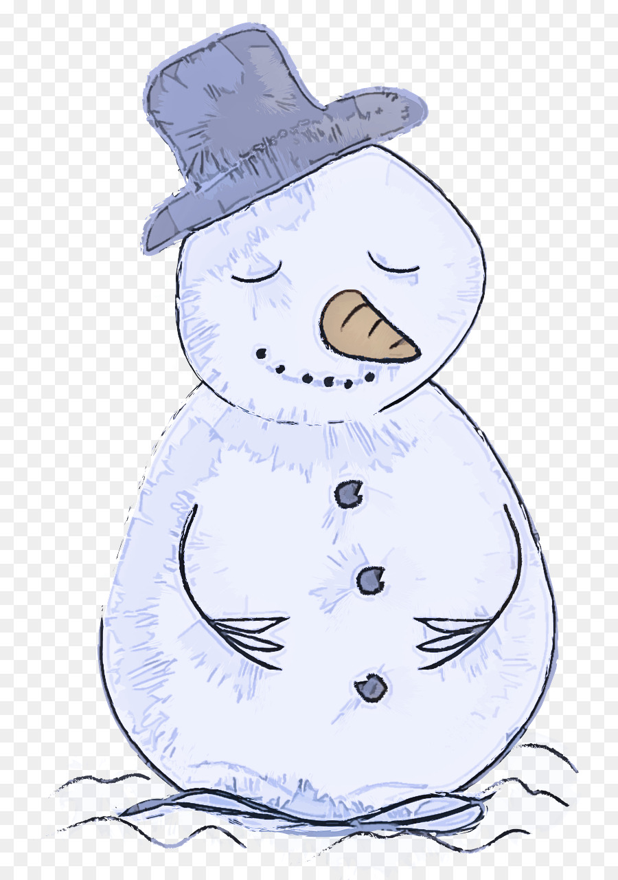 Muñeco De Nieve，Dibujo PNG