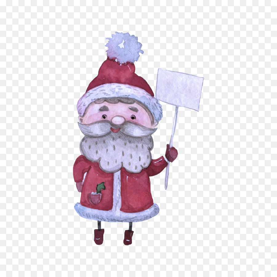 Santa Claus，Figurilla PNG