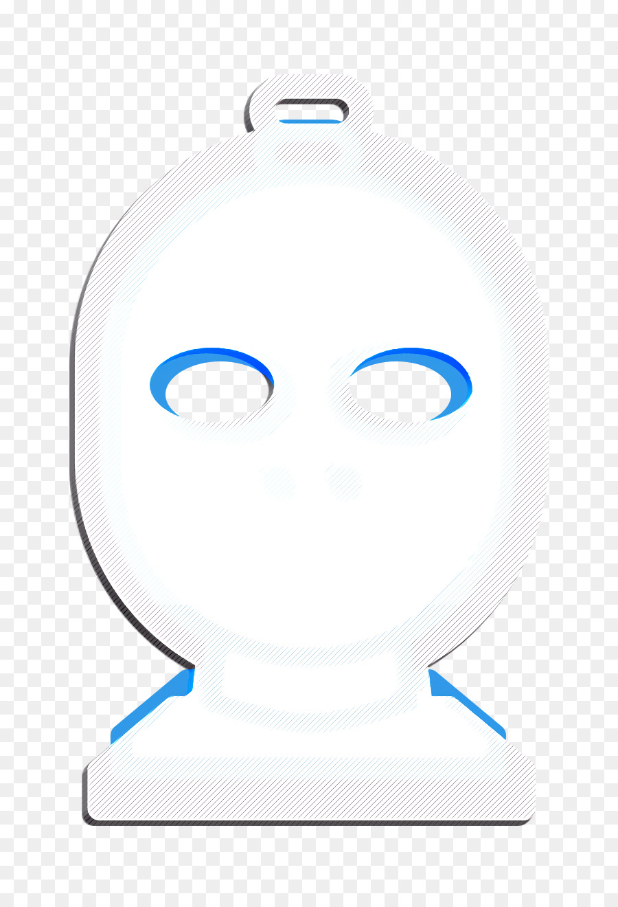 La Cara，Azul PNG