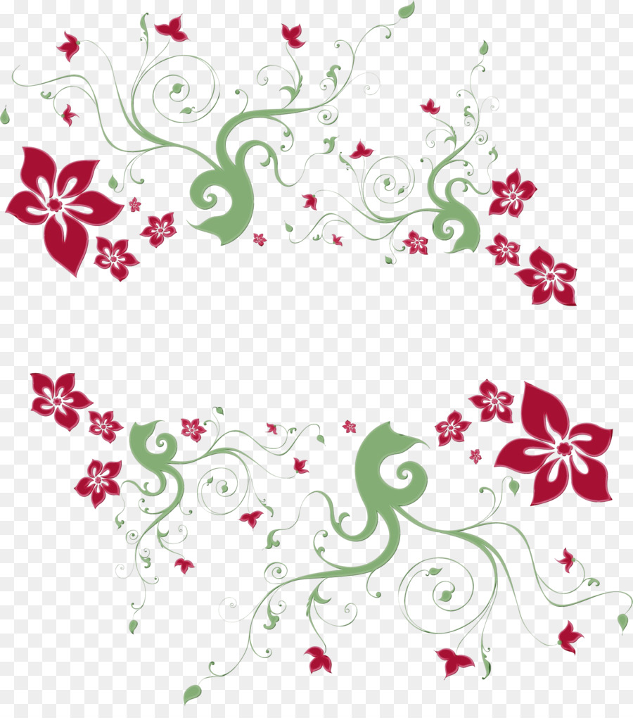 Pedicelo，Diseño Floral PNG