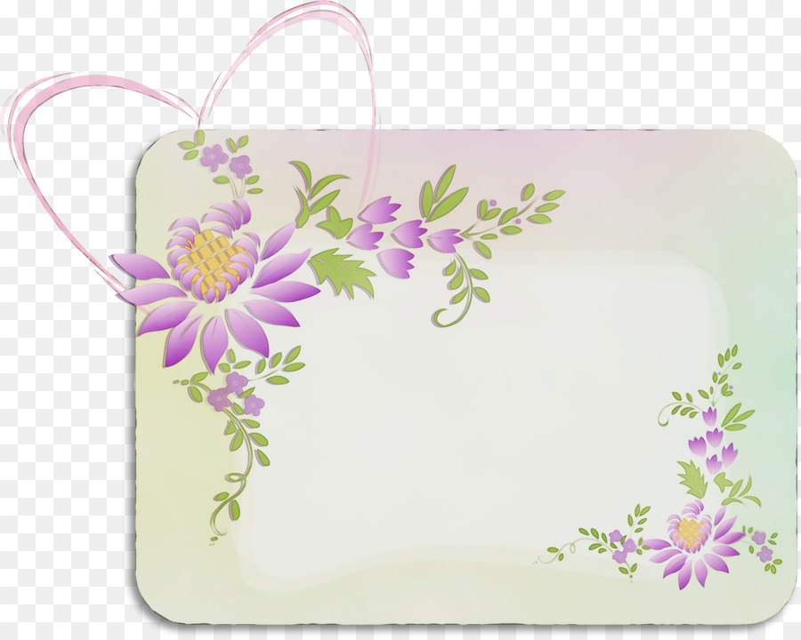 Tarjeta Floral，Flores PNG