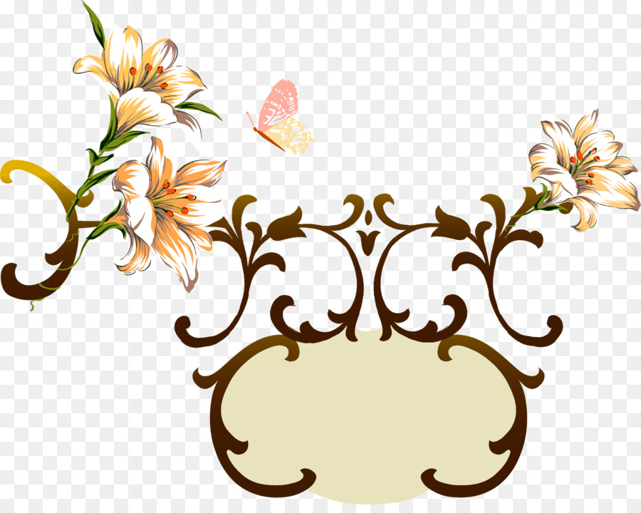 Diseño Floral，Adorno PNG