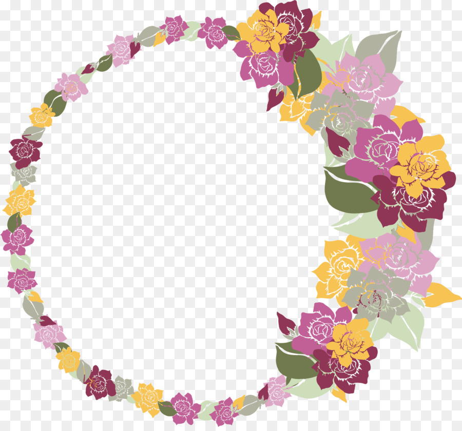 Lei，Flor PNG