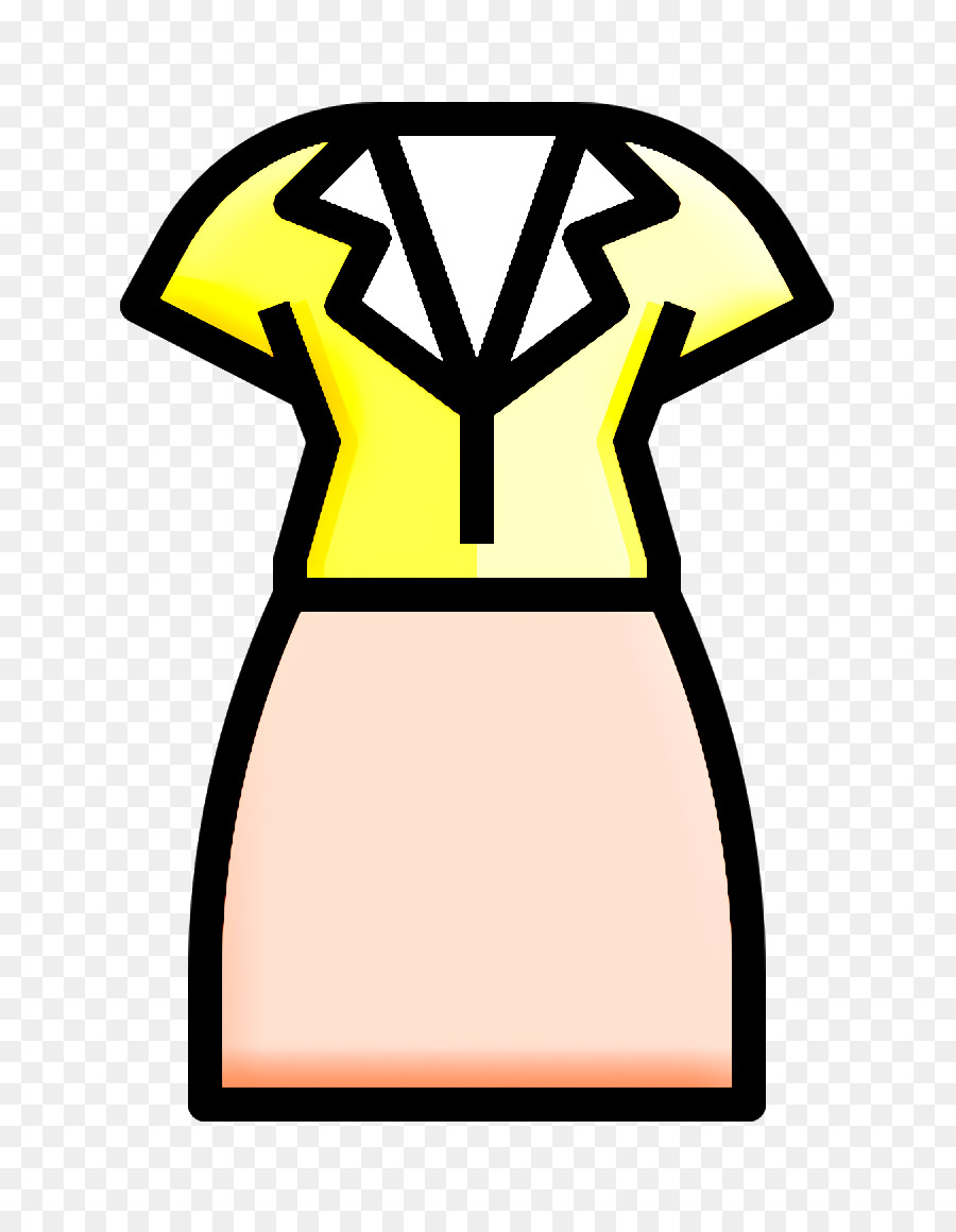 Amarillo，Vestido PNG