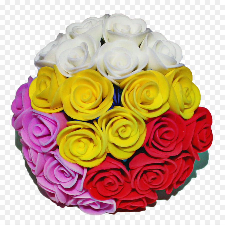 Rosas Coloridas，Flores PNG