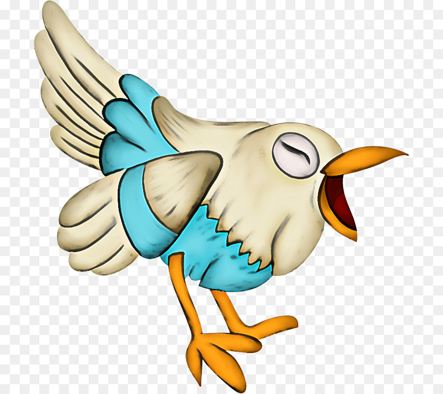 Pájaro Azul，Dibujos Animados PNG